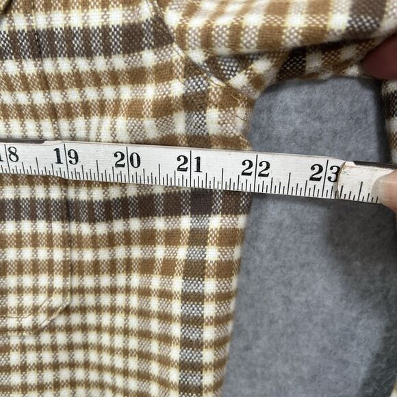 NWT The North Face Women's Valley Flannel Shirt Jacket Utility Brown MED. $110 - Picture 6 of 16
